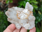 Natural Drusy Snow Finger Crystal Clusters x 24 From Albert's Mountain, Lesotho - Toprock Gemstones and Minerals 