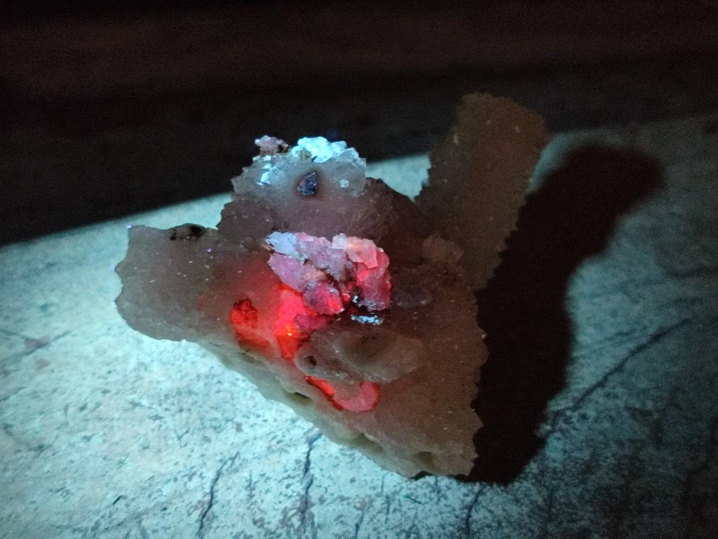 Natural Drusy Snow Finger Crystal Clusters x 24 From Albert's Mountain, Lesotho - Toprock Gemstones and Minerals 