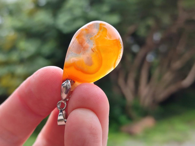 Polished Mixed Mineral Gemstone Pendants x 20 From Madagascar - Toprock Gemstones and Minerals 