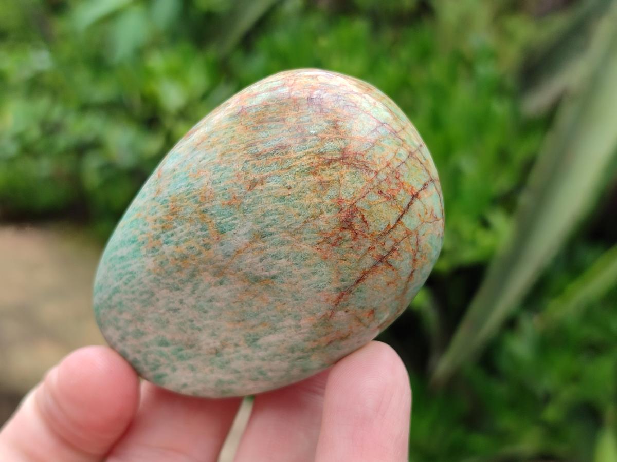 Polished Amazonite Free Forms x 24 From Zimbabwe - Toprock Gemstones and Minerals 