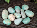 Polished Amazonite Free Forms x 24 From Zimbabwe - Toprock Gemstones and Minerals 