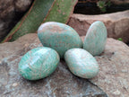 Polished Amazonite Free Forms x 24 From Zimbabwe - Toprock Gemstones and Minerals 