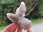 Natural Drusy Quartz Coated Spearhead Calcite Crystals x 12 From Albert's Mountain, Lesotho - Toprock Gemstones and Minerals 