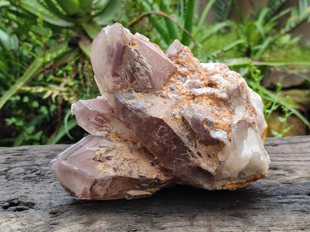 Natural Large Red Hematoid Quartz Crystal Cluster x 1 From Karoi, Zimbabwe - Toprock Gemstones and Minerals 