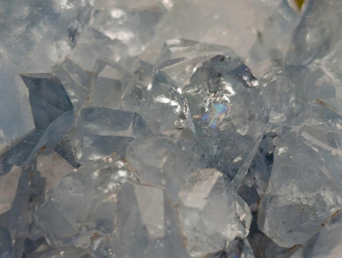 Natural XL Blue Celestite Geode Specimen x 1 From Sakoany, Madagascar - Toprock Gemstones and Minerals 