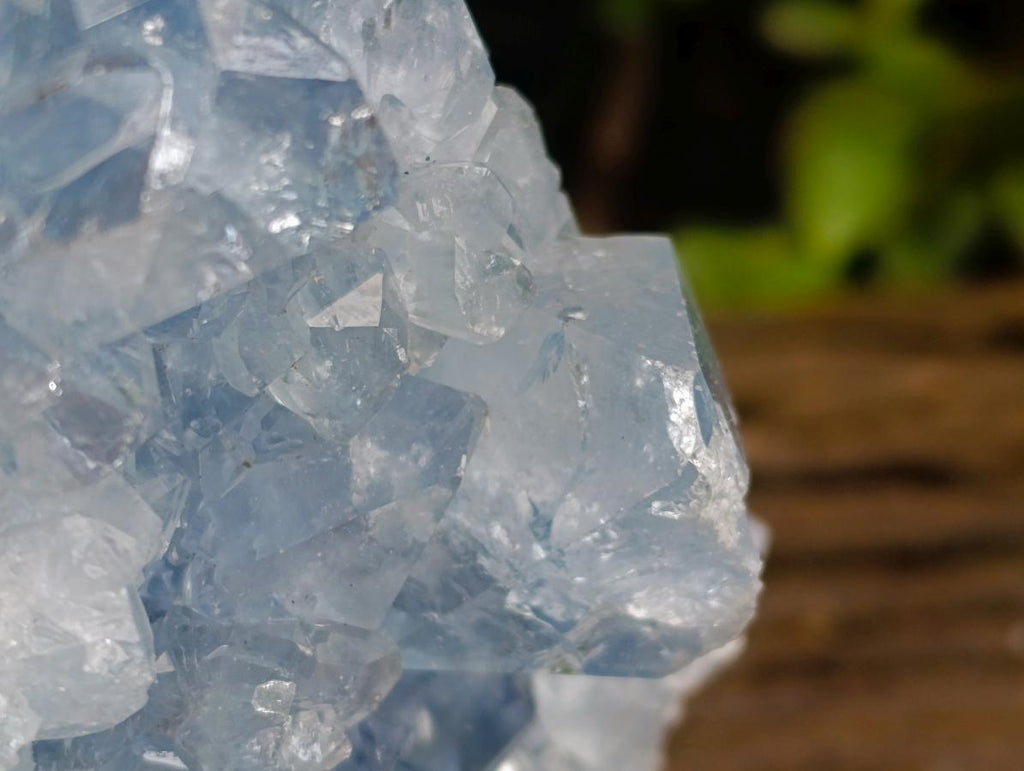 Natural XL Blue Celestite Geode Specimen x 1 From Sakoany, Madagascar - Toprock Gemstones and Minerals 