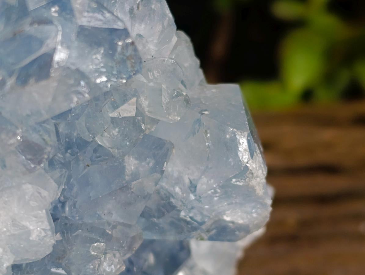 Natural XL Blue Celestite Geode Specimen x 1 From Sakoany, Madagascar - Toprock Gemstones and Minerals 