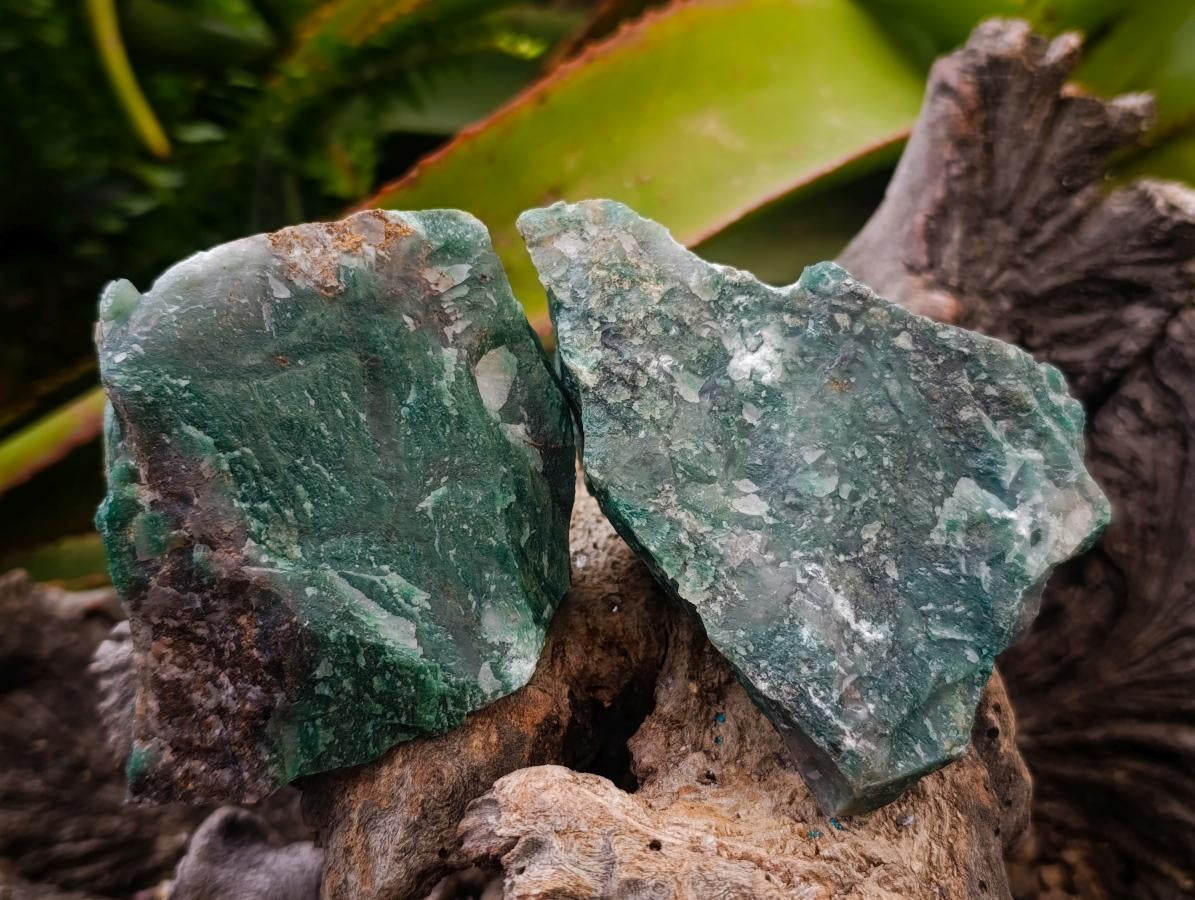 Natural Swazi Jade Cobbed Specimens x 12 From Swaziland - Toprock Gemstones and Minerals 