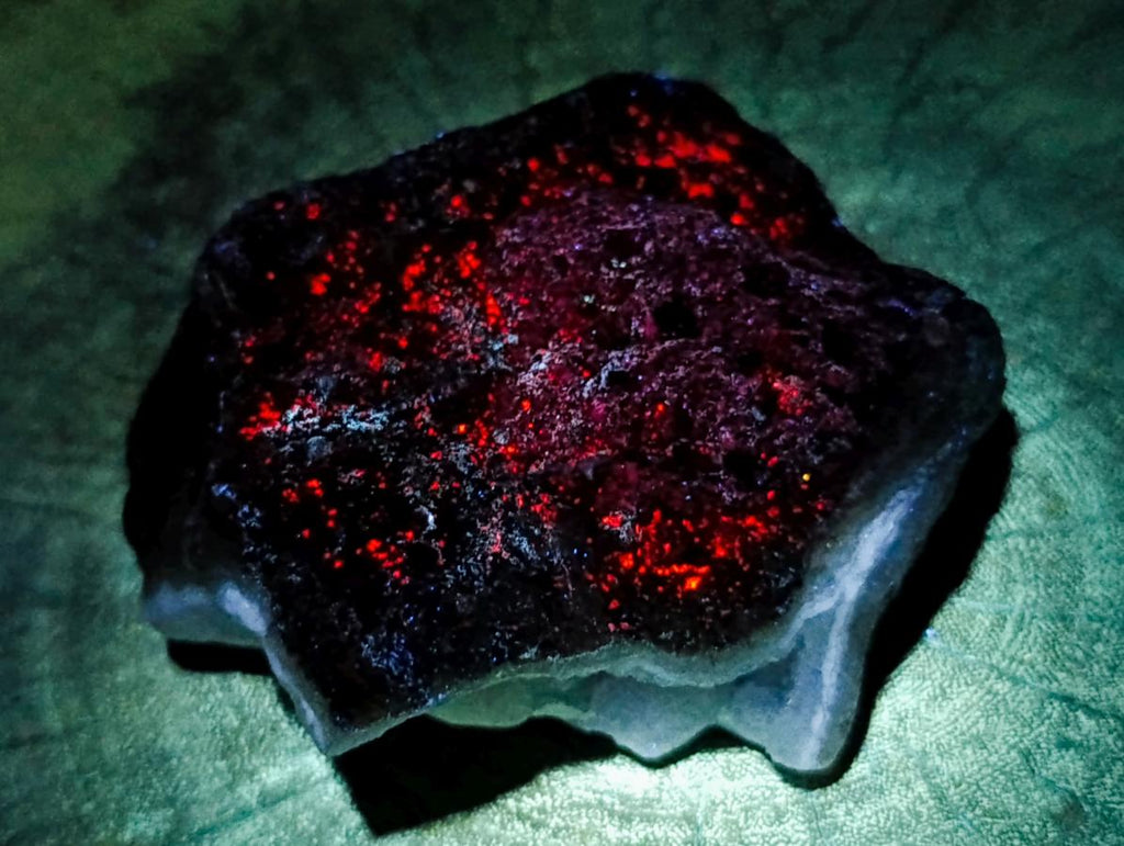 Natural Blue Lace Agate Geode Specimens x 6 From Nsanje, Malawi - Toprock Gemstones and Minerals 