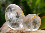 Polished Clear Quartz Crystal Galets x 35 From Madagascar - Toprock Gemstones and Minerals 