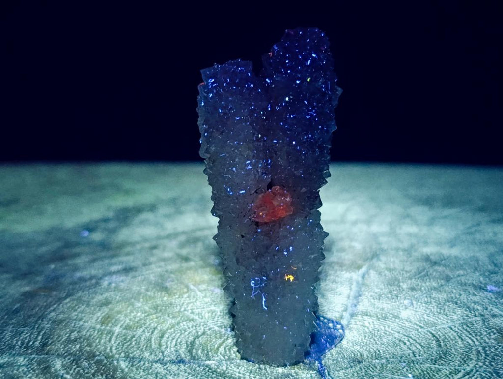 Natural Drusy Snow Finger Quartz Coated Crystals x 35 From Albert's Mountain, Lesotho - Toprock Gemstones and Minerals 