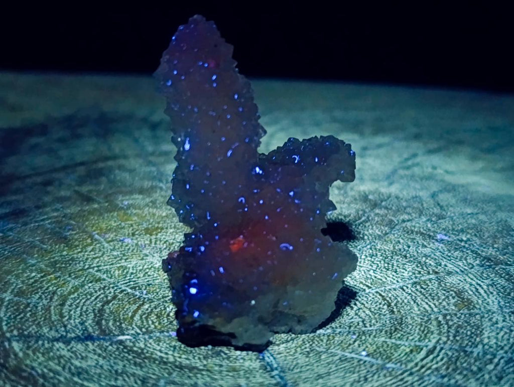 Natural Drusy Snow Finger Quartz Coated Crystals x 35 From Albert's Mountain, Lesotho - Toprock Gemstones and Minerals 