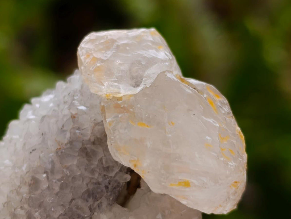 Natural Drusy Snow Finger Quartz Coated Crystals x 35 From Albert's Mountain, Lesotho - Toprock Gemstones and Minerals 