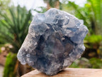 Natural Blue Celestite Specimens x 2 From Sakoany, Madagascar - Toprock Gemstones and Minerals 