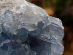 Natural Blue Celestite Specimens x 2 From Sakoany, Madagascar - Toprock Gemstones and Minerals 
