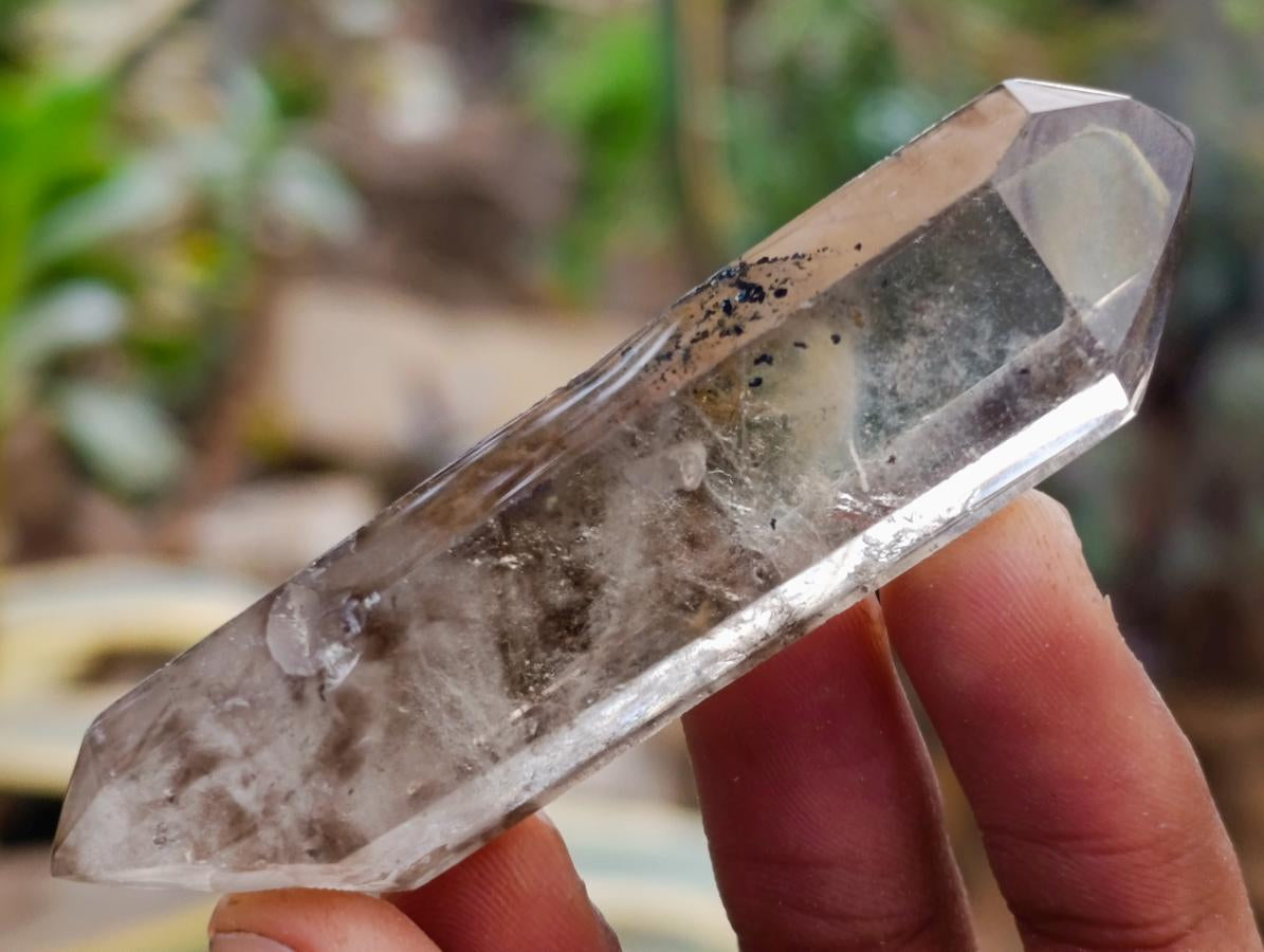 Polished Quartz Crystals With Inclusions x 17 From Madagascar - Toprock Gemstones and Minerals 
