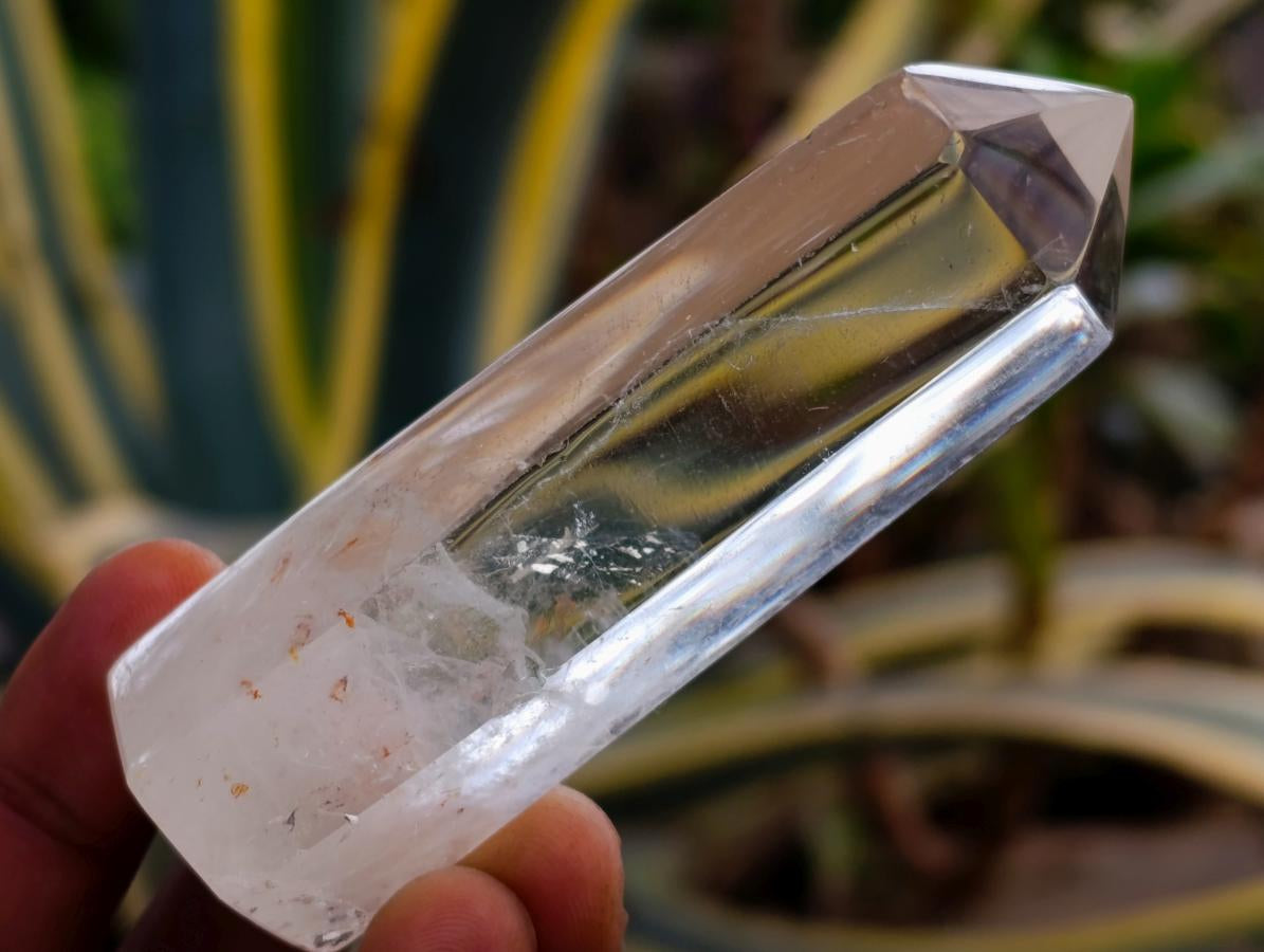 Polished Quartz Crystals With Inclusions x 17 From Madagascar - Toprock Gemstones and Minerals 