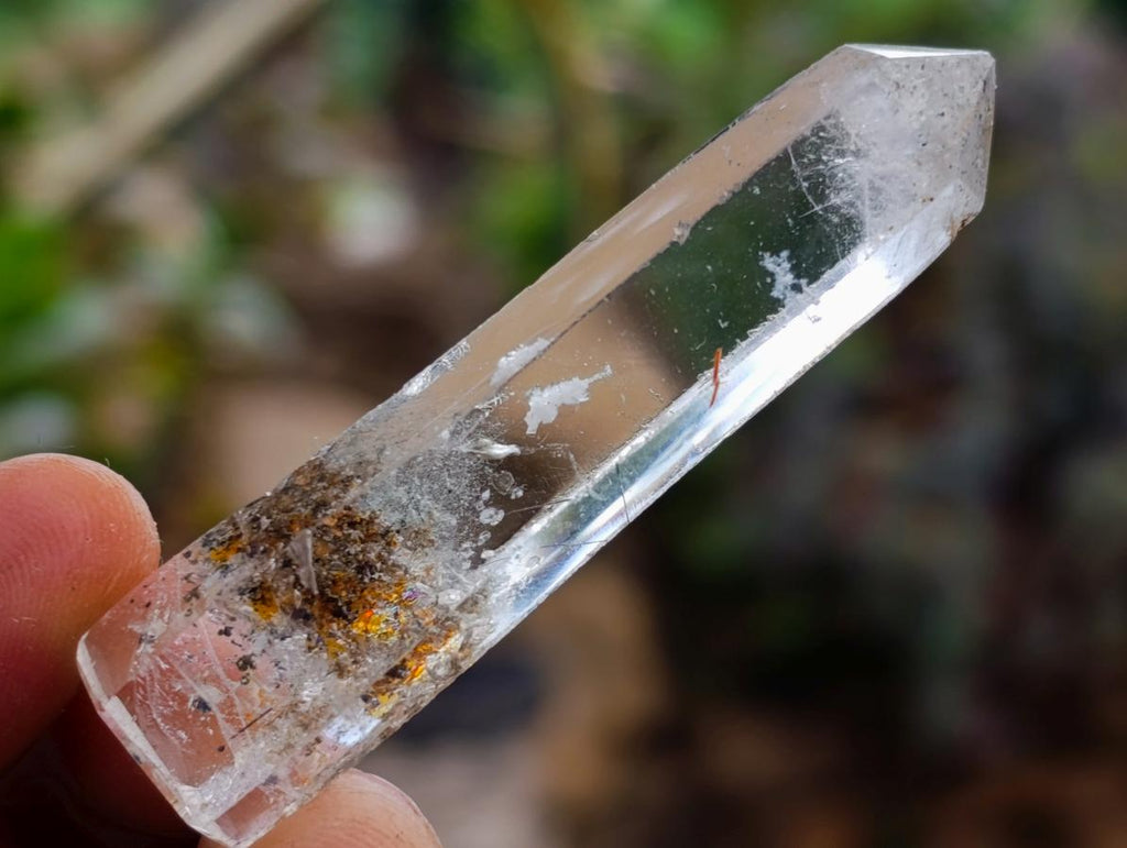 Polished Quartz Crystals With Inclusions x 17 From Madagascar - Toprock Gemstones and Minerals 