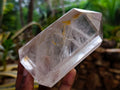 Polished Clear Quartz Display Crystals x 2 From Madagascar - Toprock Gemstones and Minerals 