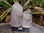 Polished Clear Quartz Display Crystals x 2 From Madagascar - Toprock Gemstones and Minerals 