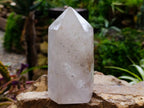 Polished Clear Quartz Display Crystals x 2 From Madagascar - Toprock Gemstones and Minerals 