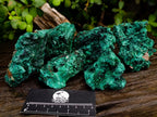 Natural Silky Malachite Specimens x 6 From Kasompe, Congo - Toprock Gemstones and Minerals 
