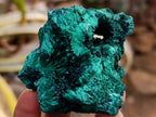 Natural Silky Malachite Specimens x 6 From Kasompe, Congo - Toprock Gemstones and Minerals 