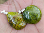 Polished Mixed Mineral Pendants x 20 From Madagascar - Toprock Gemstones and Minerals 