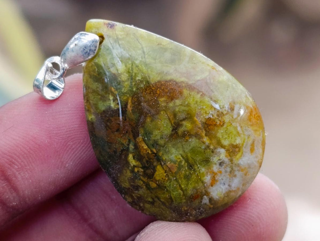 Polished Mixed Mineral Pendants x 20 From Madagascar - Toprock Gemstones and Minerals 