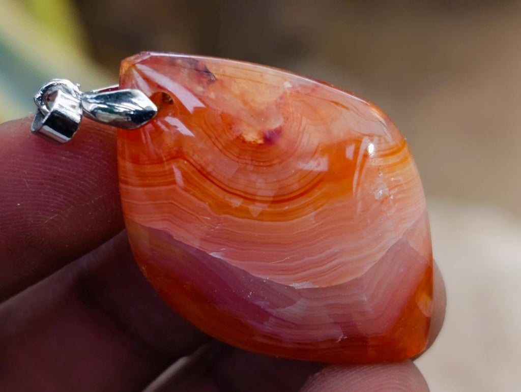 Polished Mixed Mineral Pendants x 20 From Madagascar - Toprock Gemstones and Minerals 