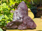 Natural Large Smokey Quartz Crystals x 2 From Mulanje, Malawi - Toprock Gemstones and Minerals 