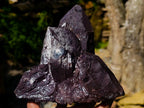 Natural Large Smokey Quartz Crystals x 2 From Mulanje, Malawi - Toprock Gemstones and Minerals 