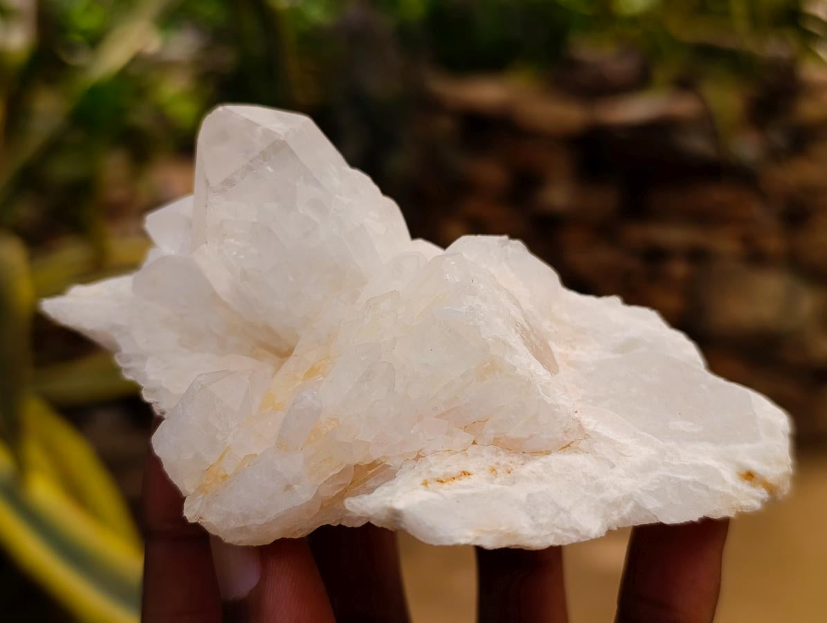 Natural Castle Quartz Crystals x 12 From Madagascar - Toprock Gemstones and Minerals 