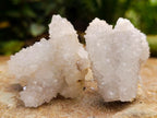 Natural Drusy Snow Finger Crystals x 35 From Albert's Mountain, Lesotho - Toprock Gemstones and Minerals 