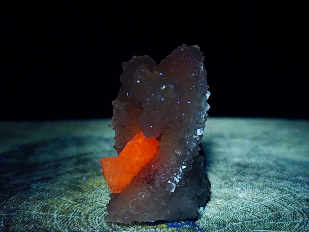 Natural Drusy Snow Finger Crystals x 35 From Albert's Mountain, Lesotho - Toprock Gemstones and Minerals 