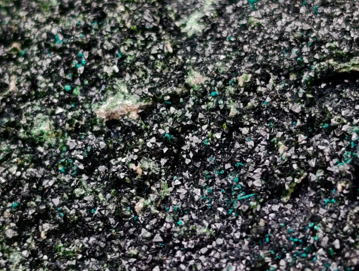 Natural Large Libethenite Crystals on Dolomite Matrix Specimen x 1 From Shituru, Congo - Toprock Gemstones and Minerals 