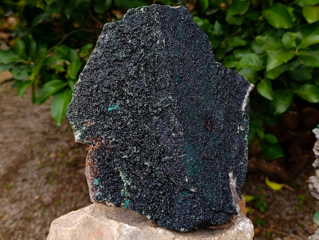 Natural Large Libethenite Crystals on Dolomite Matrix Specimen x 1 From Shituru, Congo - Toprock Gemstones and Minerals 