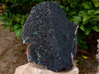 Natural Large Libethenite Crystals on Dolomite Matrix Specimen x 1 From Shituru, Congo - Toprock Gemstones and Minerals 