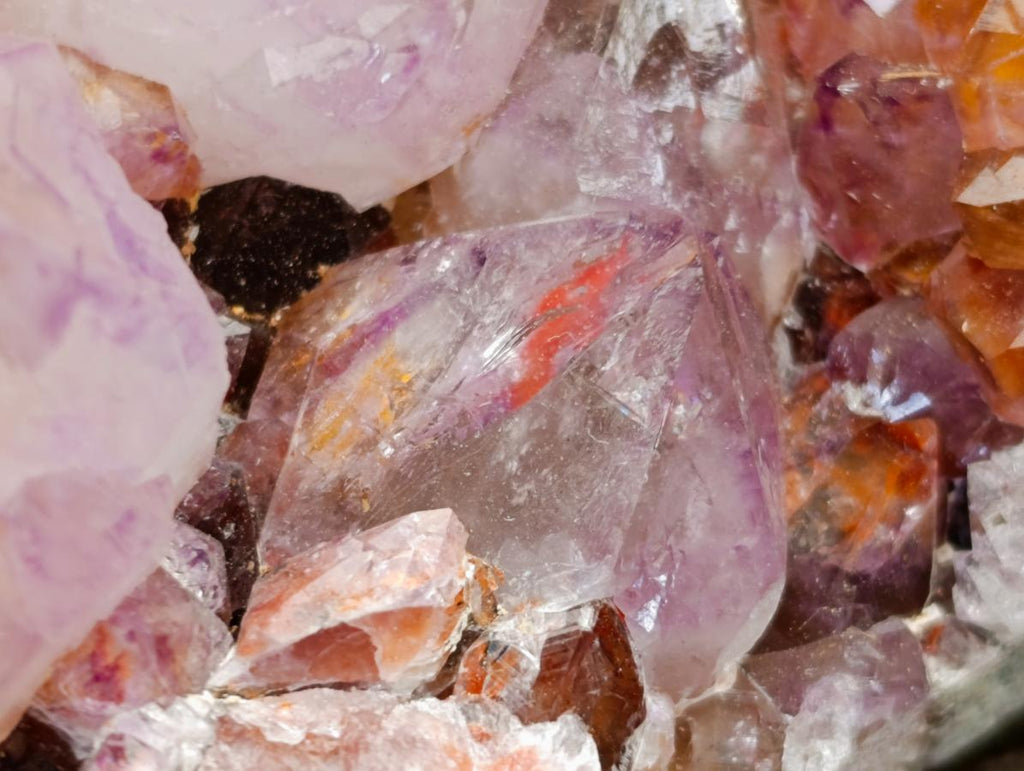 Natural Large Deep Amethyst Spirit Quartz Cluster x 1 From Boekenhouthoek, South Africa - Toprock Gemstones and Minerals 