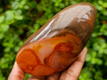 Polished Polychrome Jasper Standing Free Forms x 4 From NW Coast, Madagascar - Toprock Gemstones and Minerals 