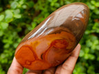 Polished Polychrome Jasper Standing Free Forms x 4 From NW Coast, Madagascar - Toprock Gemstones and Minerals 