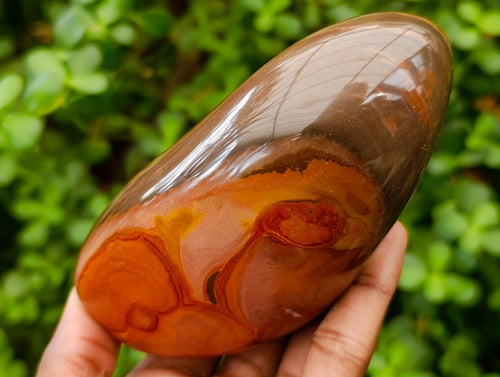 Polished Polychrome Jasper Standing Free Forms x 4 From NW Coast, Madagascar - Toprock Gemstones and Minerals 