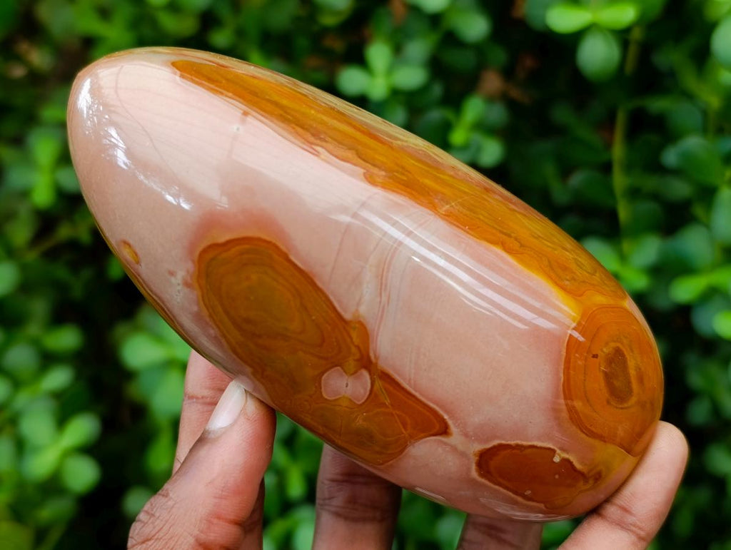 Polished Polychrome Jasper Standing Free Forms x 4 From NW Coast, Madagascar - Toprock Gemstones and Minerals 