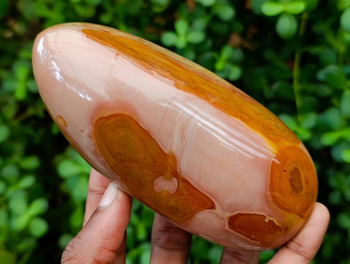 Polished Polychrome Jasper Standing Free Forms x 4 From NW Coast, Madagascar - Toprock Gemstones and Minerals 