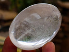 Polished Clear Quartz Crystal Galets x 24 From Madagascar - Toprock Gemstones and Minerals 