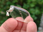 Polished Rock Crystal Pendants x 12 From Amoron’i Mania, Madagascar - Toprock Gemstones and Minerals 