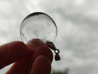 Polished Rock Crystal Pendants x 12 From Amoron’i Mania, Madagascar - Toprock Gemstones and Minerals 