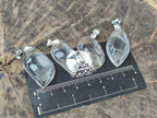 Polished Rock Crystal Pendants x 12 From Amoron’i Mania, Madagascar - Toprock Gemstones and Minerals 