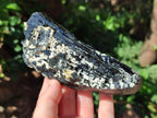 Natural Schorl Black Tourmaline with Feldspar Specimens x 2 From Erongo, Namibia - Toprock Gemstones and Minerals 