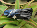 Natural Schorl Black Tourmaline with Feldspar Specimens x 2 From Erongo, Namibia - Toprock Gemstones and Minerals 
